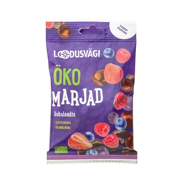 Marjad šokolaadis, LOODUSVÄGI, 45 g