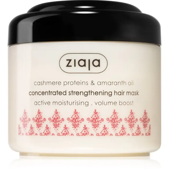 Ziaja Cashmere Tugevdav mask kuivadele, stressis juustele 200 ml