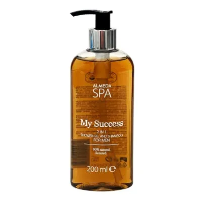 Dušigeel ja šampoon Almeda Success 2in1 200ml