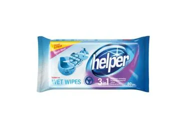 Univ.puhastuslapid HELPER Fresh Floral 80tk