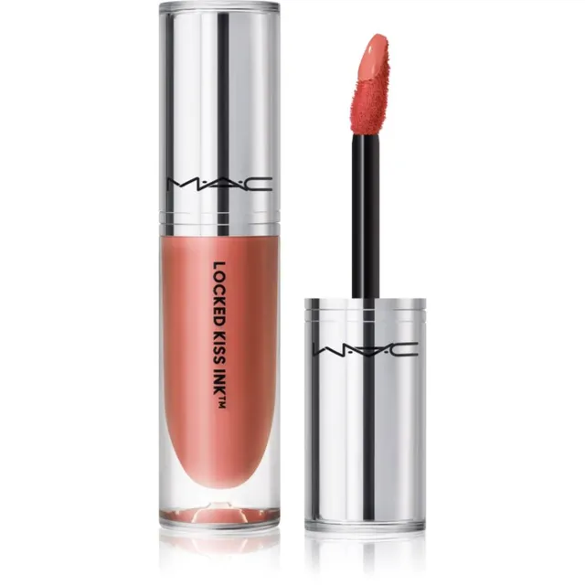 MAC Cosmetics Locked Kiss Ink 24HR Lipcolour Kauakestev matt vedel huulepulk varjund Teaser 4 ml