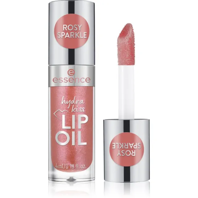 essence Hydra Kiss Niisutav õli huultele varjund 11 Rosy Sparkle 4 ml