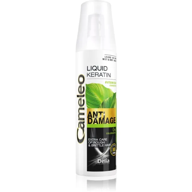 Delia Cosmetics Cameleo BB Pihustatav vedel keratiin kahjustatud juustele 150 ml