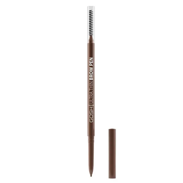 GOSH Ultra Thin Brow Pen No.002 Grey Brown 0.09g