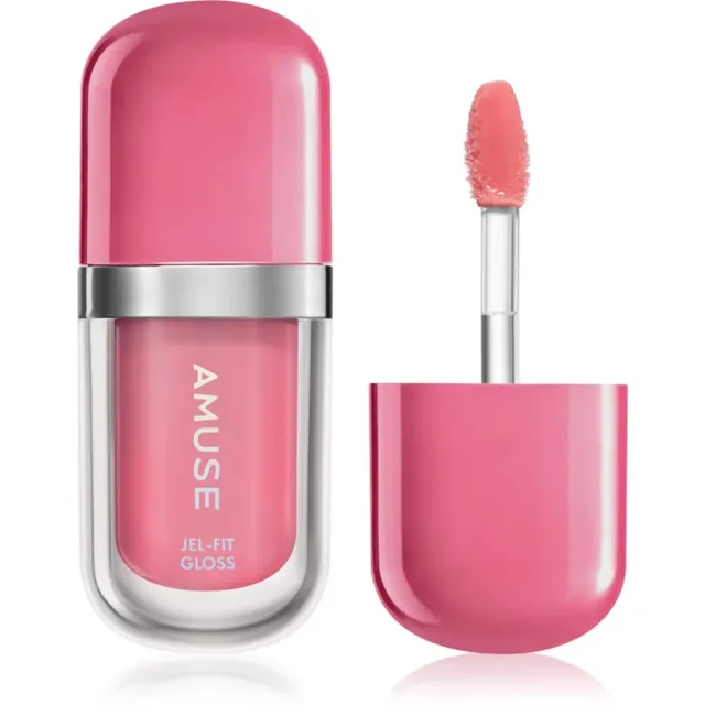 AMUSE Jel-Fit Gloss Niisutav huuleläige suurendava efektiga varjund Spring Rose 3.8 g