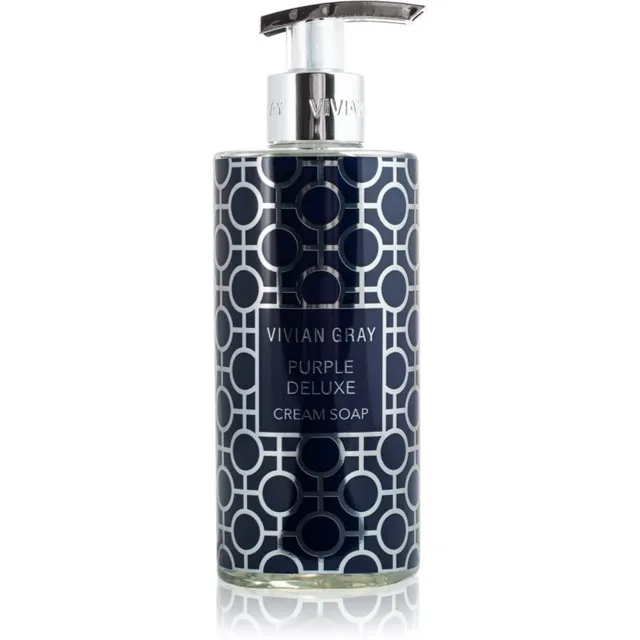 Vivian Gray Purple Deluxe Jasmine & Patchouli Luksuslik vedelseep kätele lõhnaga 400 ml