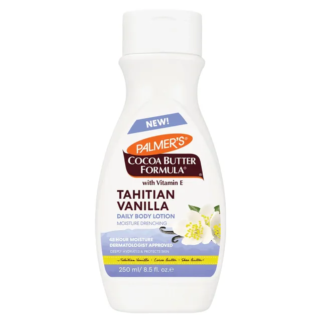 Palmer's kakaovõi kehalosjoon Tahiti vaniljega 250 ml