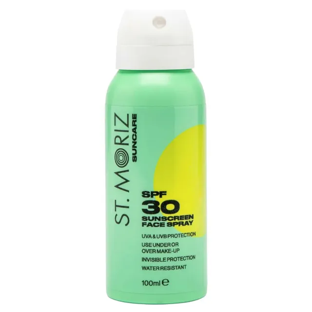 ST. MORIZ Suncare Face Sunscreen Spray SPF30 100ml