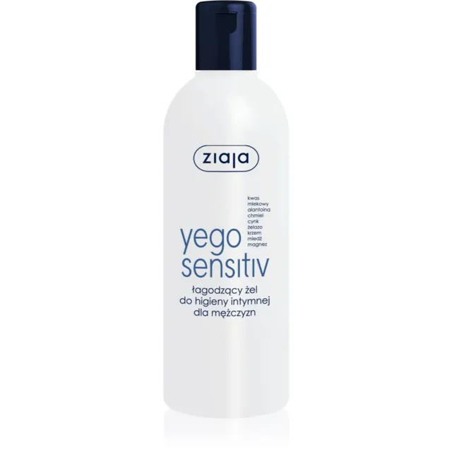 Ziaja Yego Sensitiv Intiimhügieenigeel meestele 300 ml