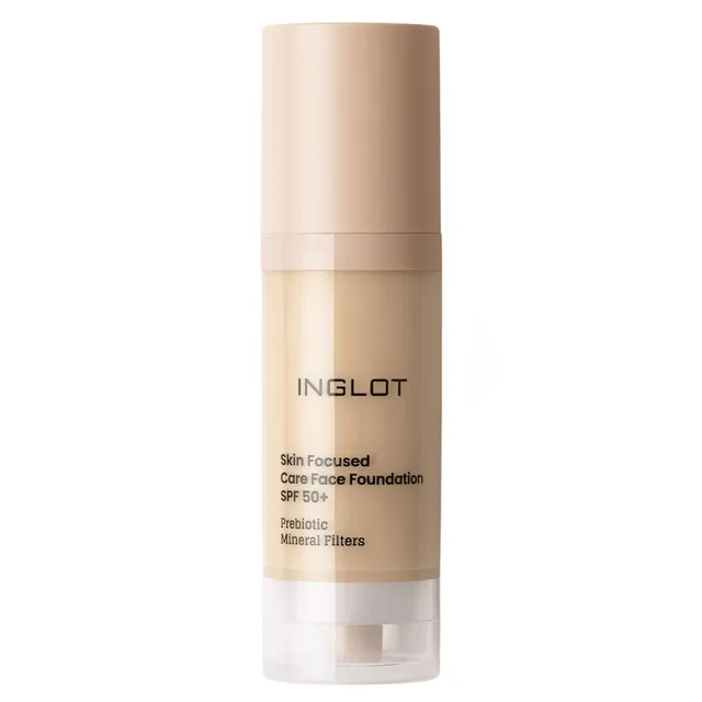 INGLOT Skin Focused Care Face  Foundation SPF50 No.301 Light Love 30ml