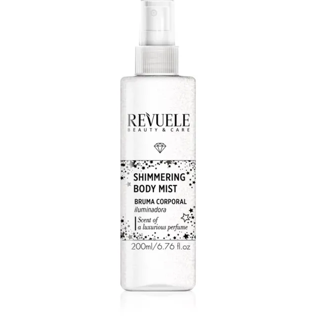 Revuele Shimmering Body Mist Kirgastav udu kehale varjund Silver 200 ml
