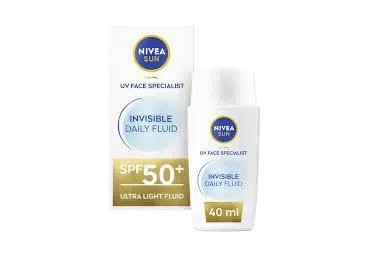 Näokreem Invisible SPF50+, NIVEA SUN, 40ml