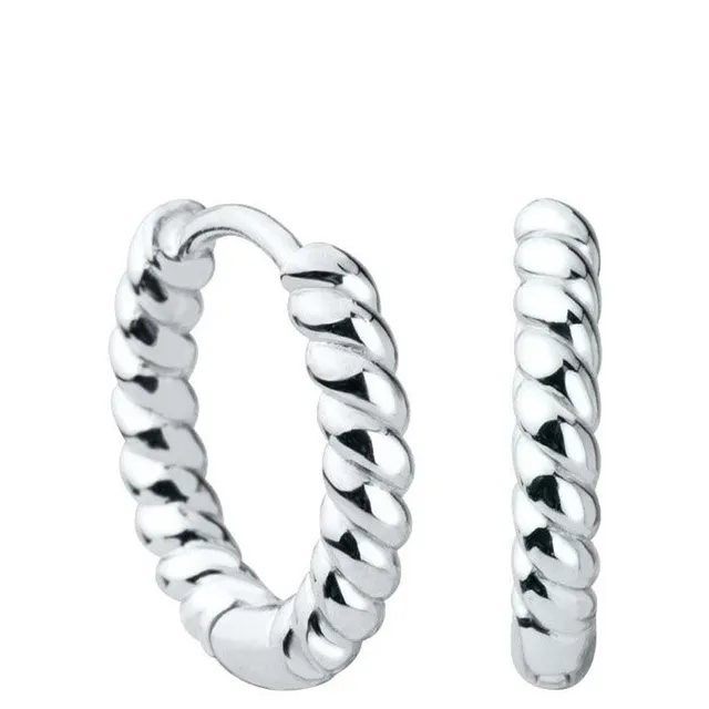 DONDELLA Rope Base Earrings 3.03g