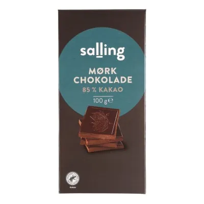 Tume šokolaad 85% Salling 100g