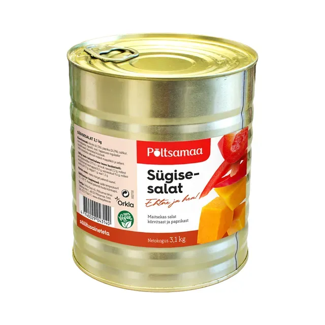 Sügisesalat, PÕLTSAMAA FELIX, 3,10 kg, ettetellimisel