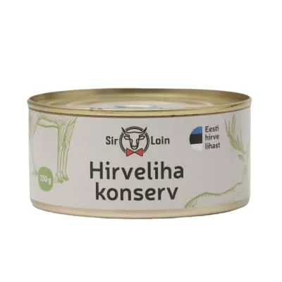Konserv hirvelihaga Sirloin 330g