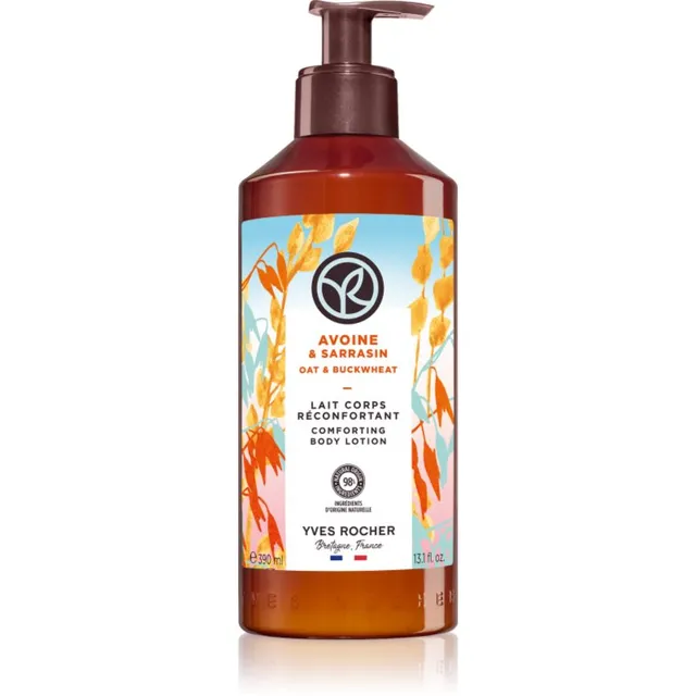 Yves Rocher Bain de Nature Toitev kehapiim Oat & Buckwheat 390 ml
