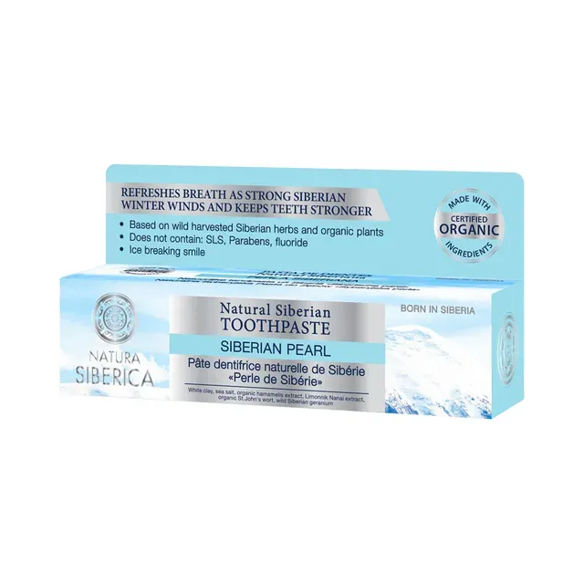 Hambapasta Siberian pearl, NATURA SIBERICA, 100g