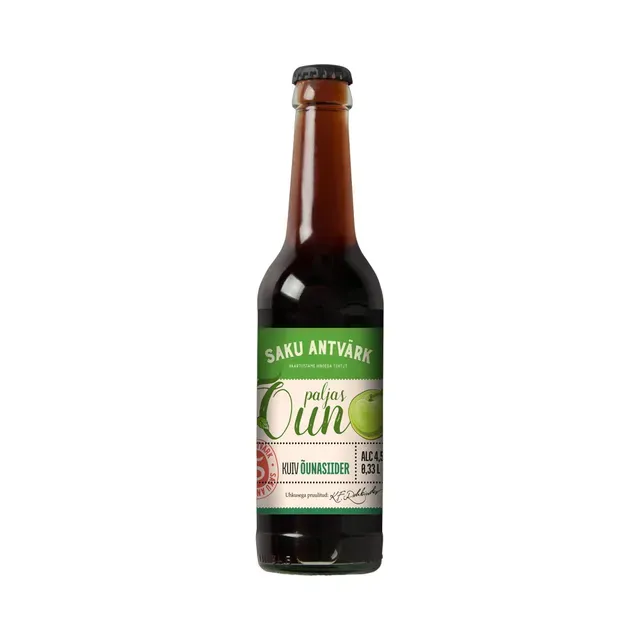 Siider Paljas õun, SAKU ANTVÄRK, 330 ml