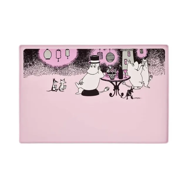 Moomin Friends & Parties kausside alusmatt 60 x 40 cm