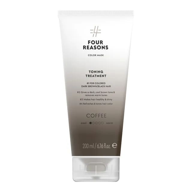 FOUR REASONS Color Mask Toning Treatment Coffee 200ml