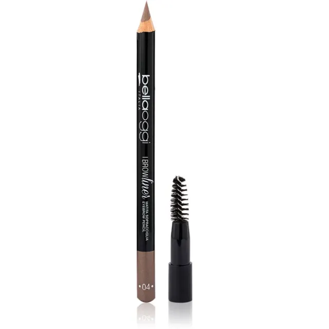 bellaoggi I Brow Liner Kulmupliiats koos harjaga varjund Medium Brown 1,1 g