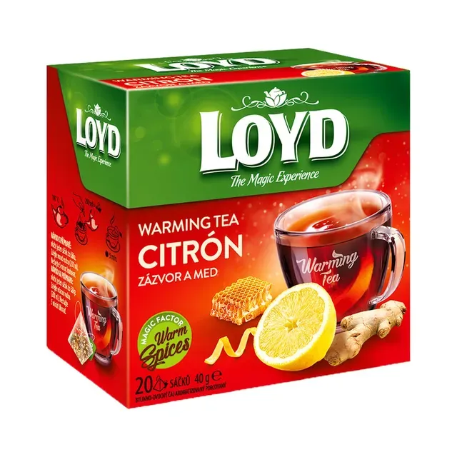 Vürtsitee ingver-sidrun, LOYD, 40 g