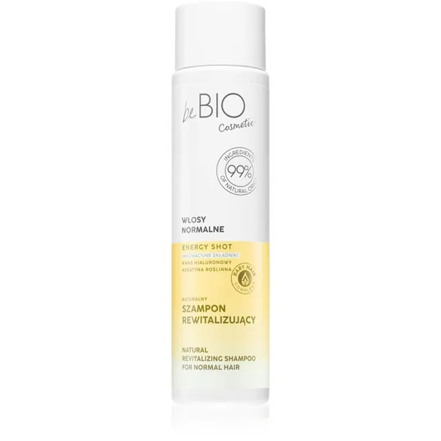 beBIO Normal Hair Elustav šampoon normaalsetele juustele 300 ml