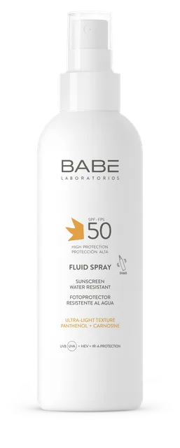 BABE PÄIKESEKAITSEFLUID SPREI SPF50 200ML