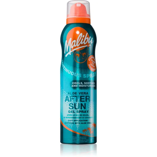 Malibu After Sun Päevitusjärgne pihusti aloe veraga 175 ml