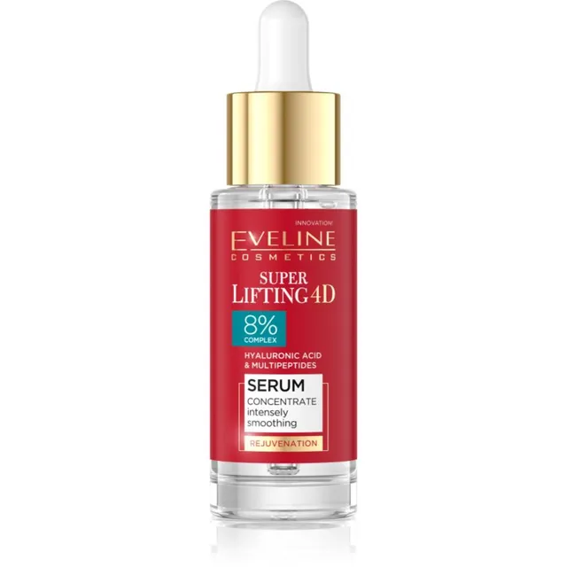 Eveline Cosmetics Super Lifting 4D 8% complex Silendav seerum 30 ml
