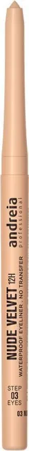 Andreia Makeup Nude Velvet 12h Waterproof Eyeliner (7g)