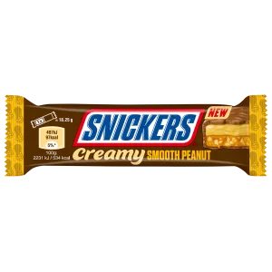 Šokolaadibatoon Creamy Peanut Butter, SNICKERS, 36,5 g