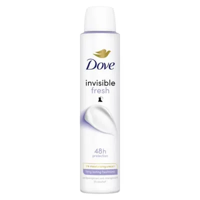 Deodorant Dove Invisible Fresh 200ml