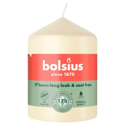 Küünal Bolsius silinder elevandiluu 80/58mm