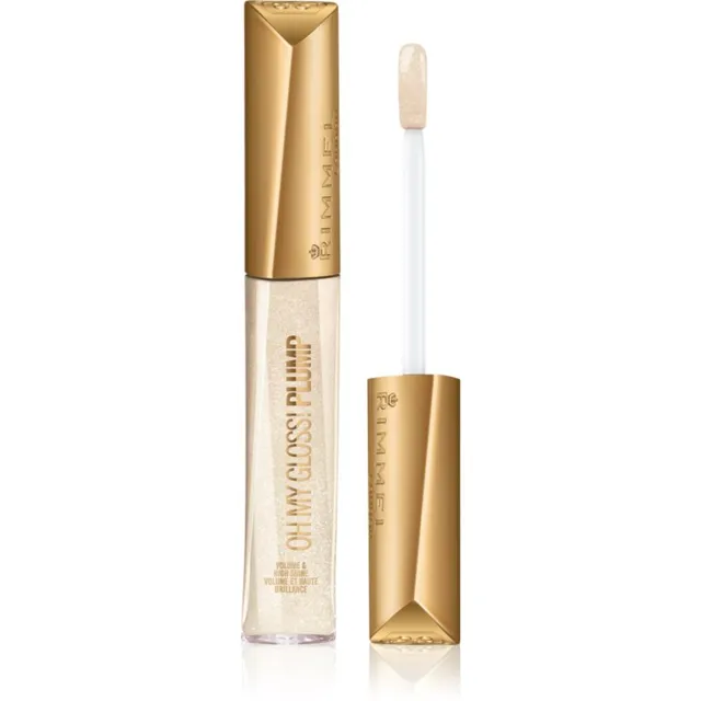 Rimmel Oh My Gloss! Plump Huuleläige varjund Diamond Pop 6.5 ml