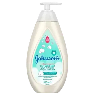 Johnson´s vannivaht dušigeel Cottontouch 2in1 beebidele, pumbaga 500 ml