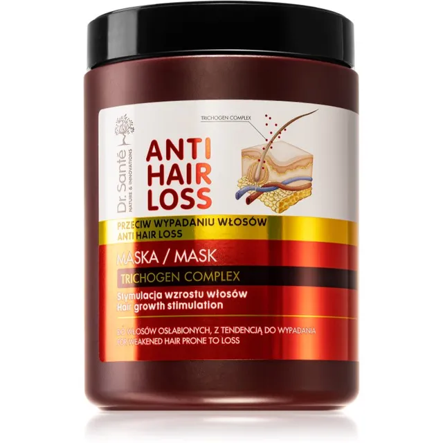 Dr. Santé Anti Hair Loss Mask karva-/juuksekasv 1000 ml