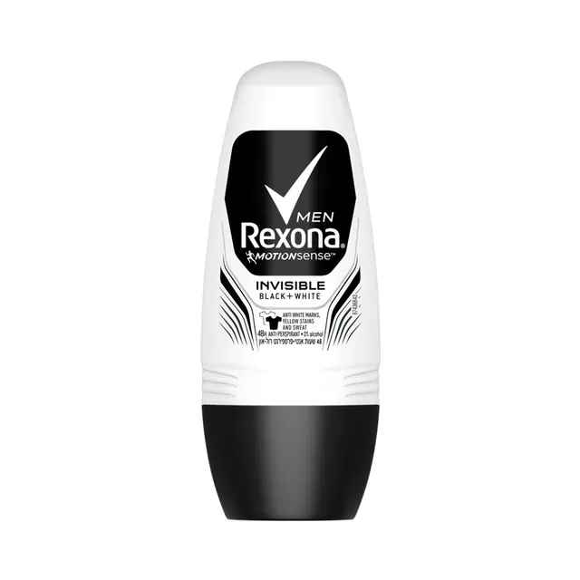 Rulldeodorant Male Invisible, REXONA, 50 ml