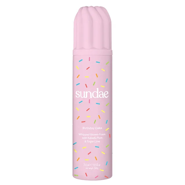 SUNDAE BODY Birthday Cake Whipped Shower Foam 265ml