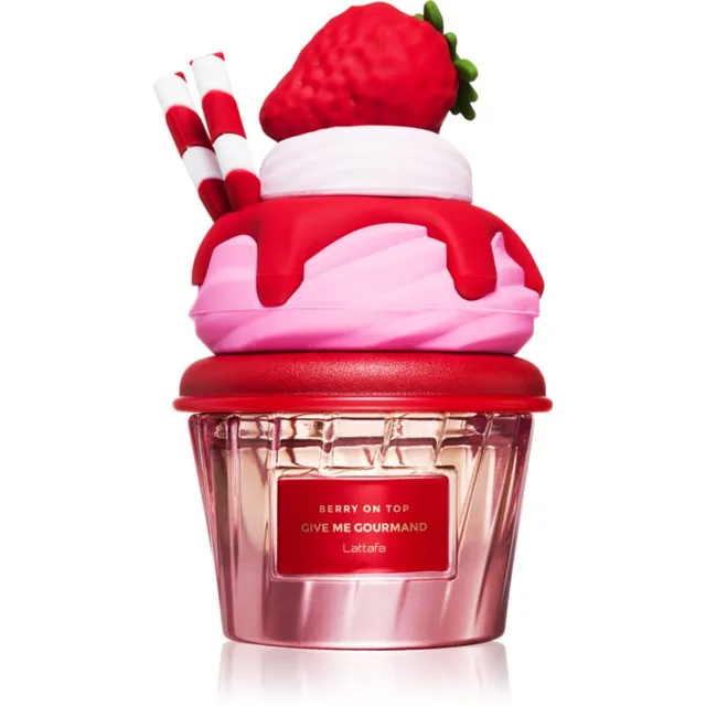 Lattafa Give Me Gourmand Berry On Top Parfüümvesi unisex 75 ml