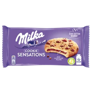 Küpsised Sensation šokolaaditäidisega, MILKA, 156 g