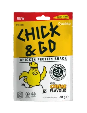 Chick&Go Kana Rinnafilee Viilud Kuivatatud Juustu 30g