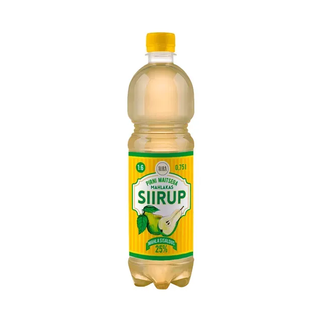 Siirup Pirni, AURA, 750 ml