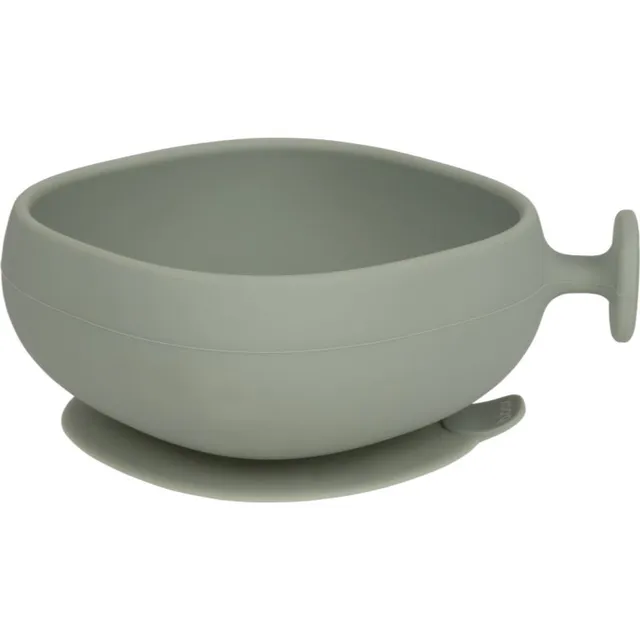 B.Box Silicone Bowl silikoonist kausike kaanega Green 300 ml