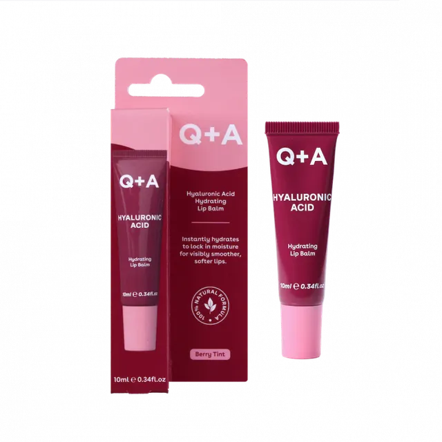 Q+A Hyaluronic tooniv niisutav huulepalsam hüaluroonhappega 10 ml