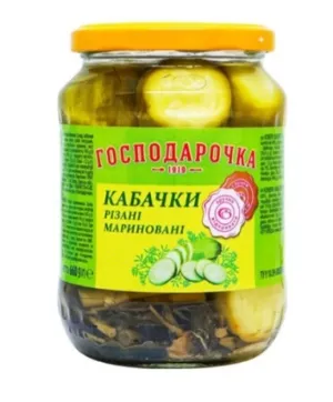 Gospodarochka Marineeritud Suvikõrvits 660g
