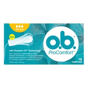 Tampoonid Pro Comfort Normal, O.B., 16 tk