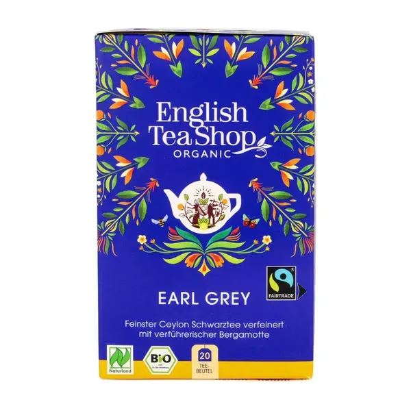 Must tee EARL GREY, ökoloogiline