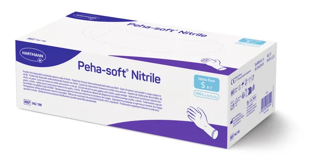 PEHA-SOFT KINDAD NITRILE PUUDRIVABAD S N100